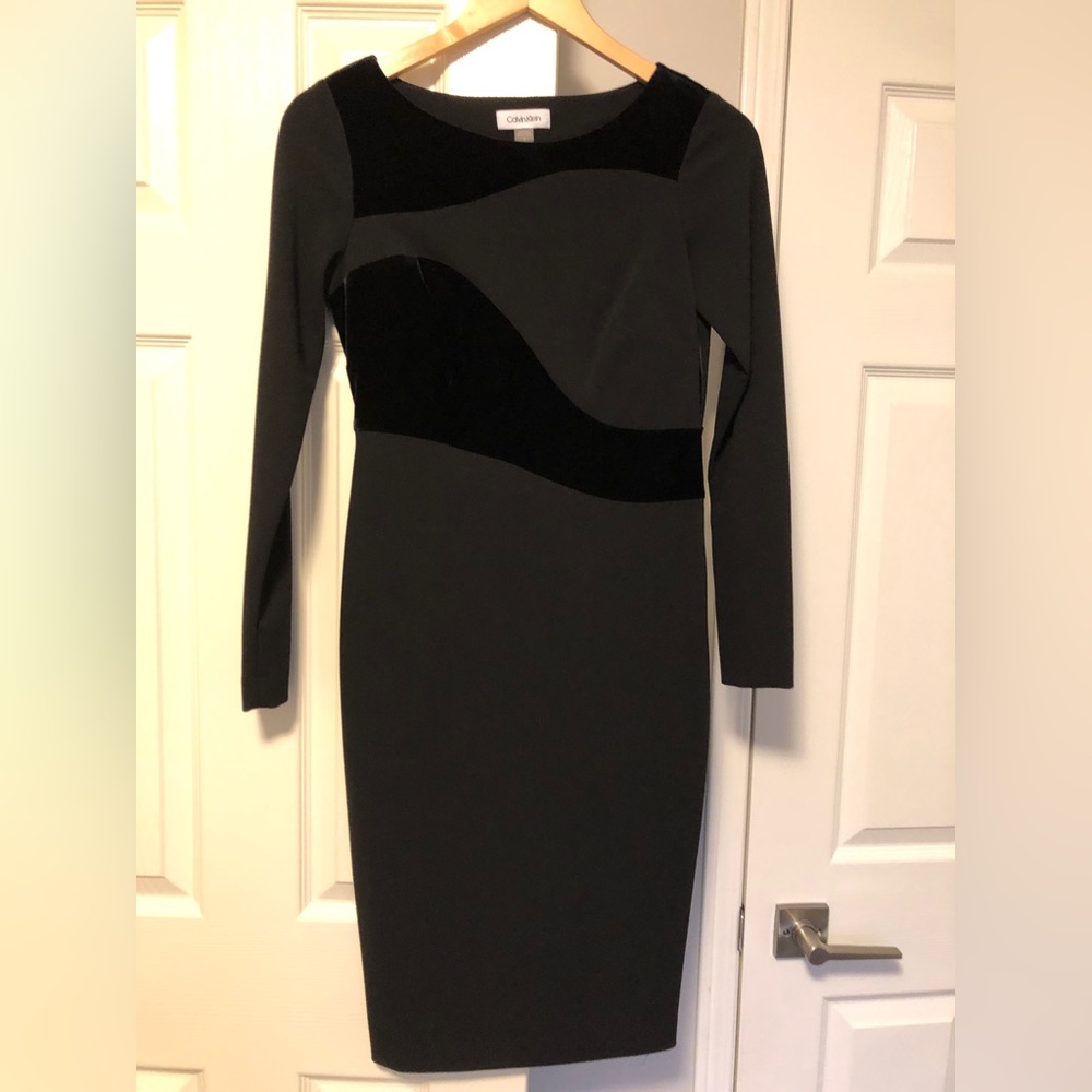 Black Calvin Klein dress. Size 2